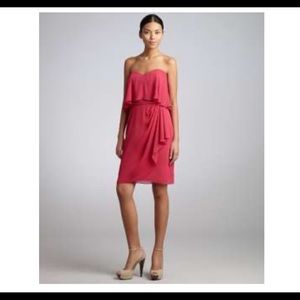 STRAPLESS COCKTAIL DRESS